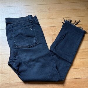 rag & bone Black Skinny Jeans